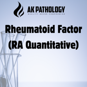 Rheumatoid Factor (RA Quantitative)