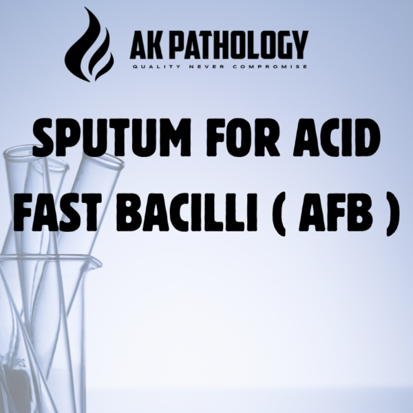 SPUTUM FOR ACID FAST BACILLI ( AFB )
