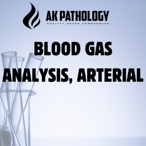 BLOOD GAS ANALYSIS, ARTERIAL