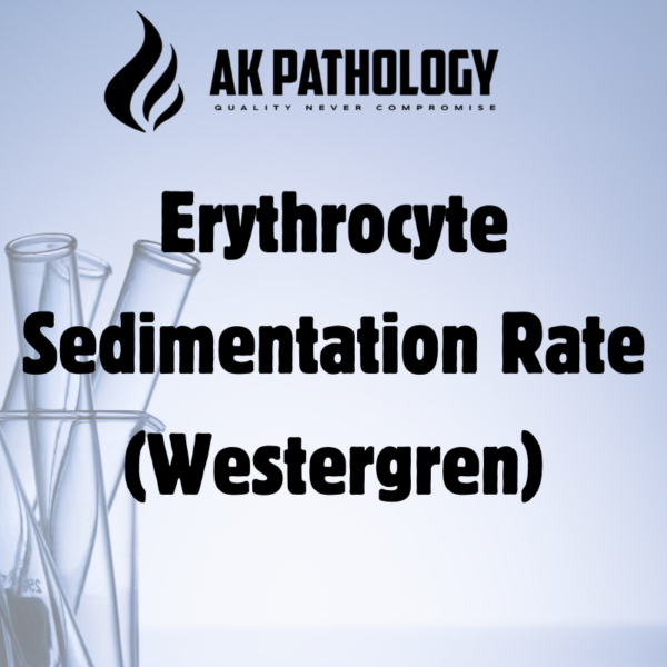 Erythrocyte Sedimentation Rate (Westergren)