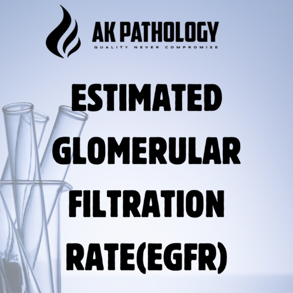 ESTIMATED GLOMERULAR FILTRATION RATE(EGFR)